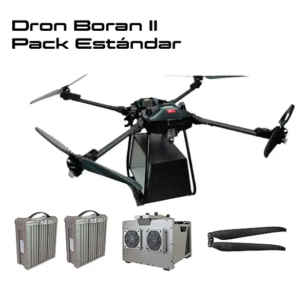 Dron Boran II - Pack Pro Estándar. K9 Rescate