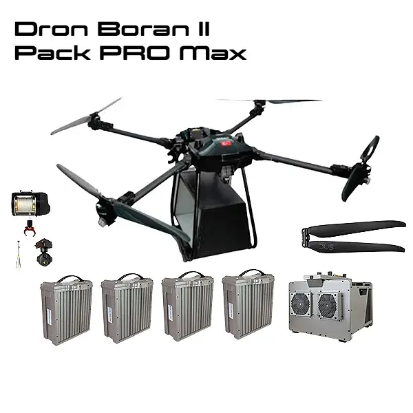 Dron Boran II - Pack Pro Max. K9 Rescate Protección Civil