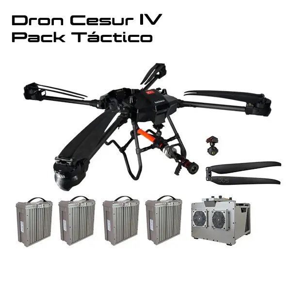 Dron Cesur IV. K9 Rescate Protección Civil