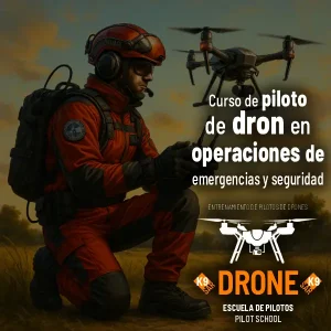 Curso de piloto de Dron en Operaciones de Emergencias y Seguridad. K9 Rescate Protección Civil