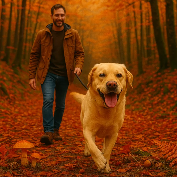 peligros del otoño para mi perro. K9 Rescate