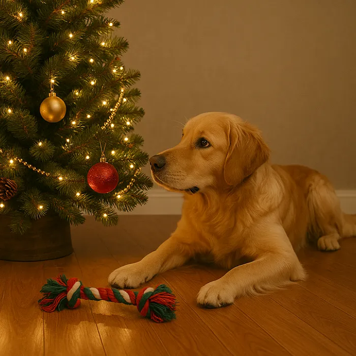 peligros de la Navidad para tu perro. K9 Rescate