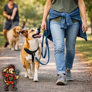 Paseos sin tirones. K9 Rescate