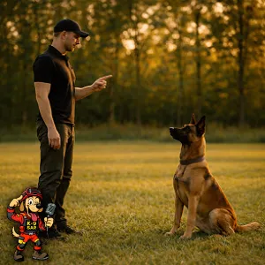 Sentado Mentes Caninas. K9 Rescate